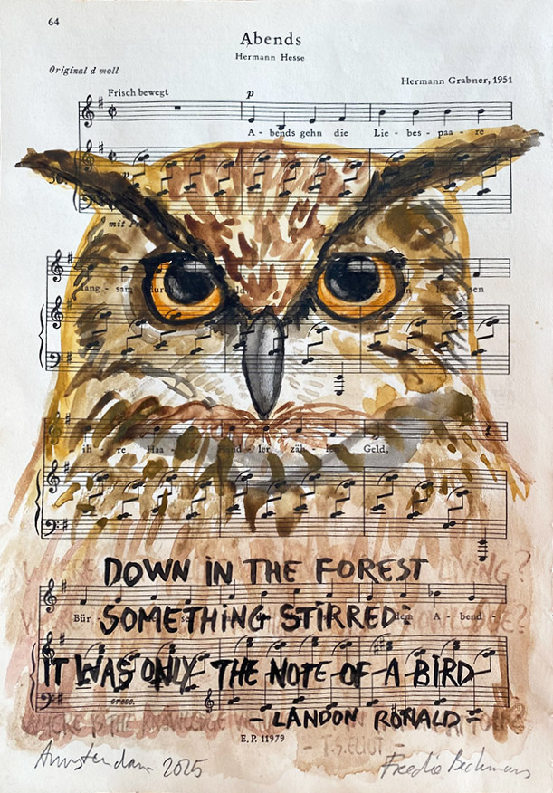 Down in the forest something stirred..., 2025