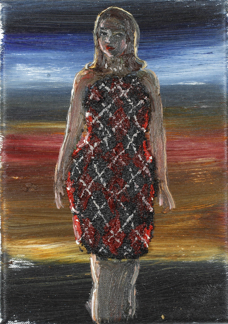 Dressed in a woolen dress, 2023