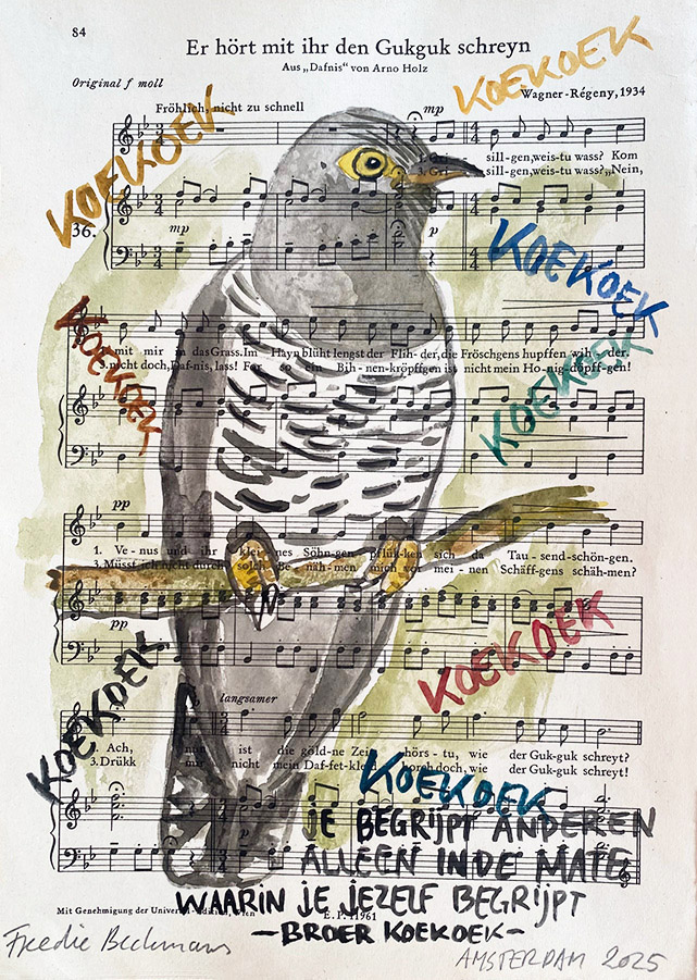 Je begrijpt anderen alleen, 2025