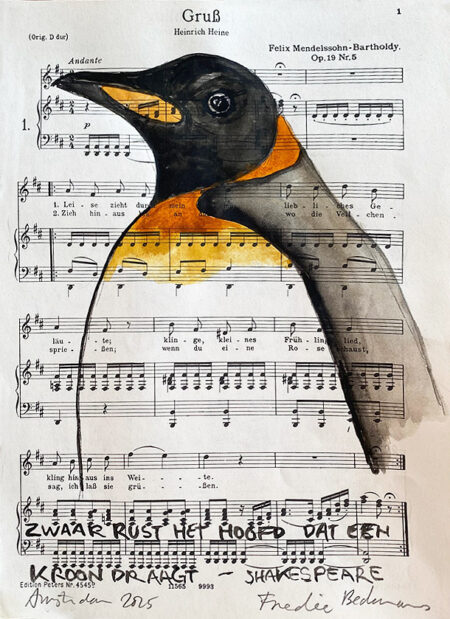 Zwaar rust het hoofd dat een kroon draagt, 2025