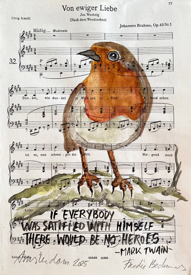 If everybody was satisfied with himself..., 2025