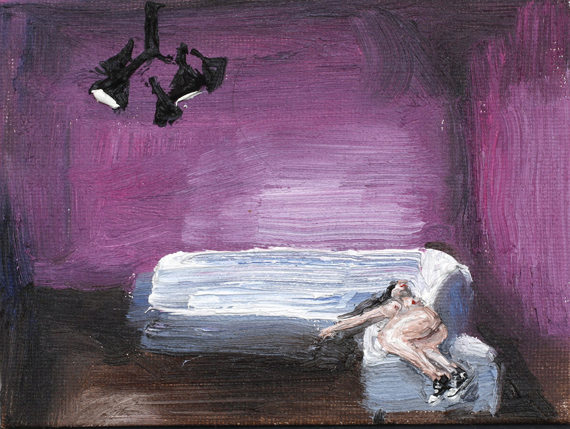 Lying on the couch wearing All Stars, 2025